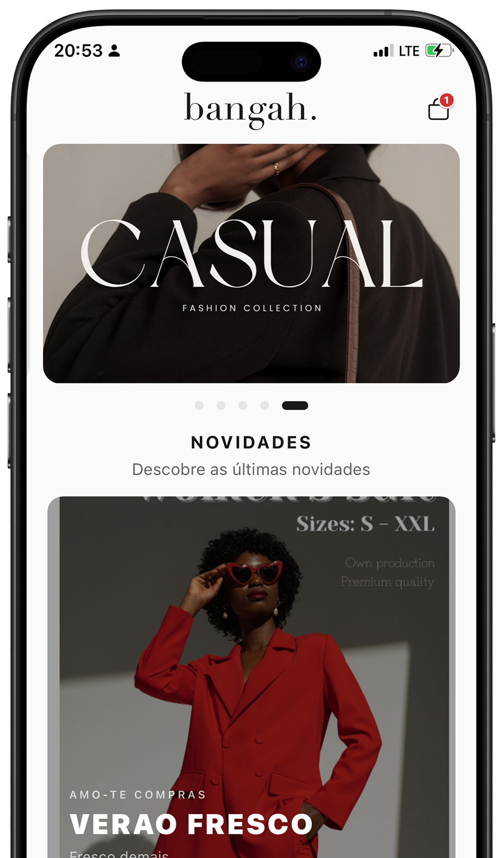 Novidades do App